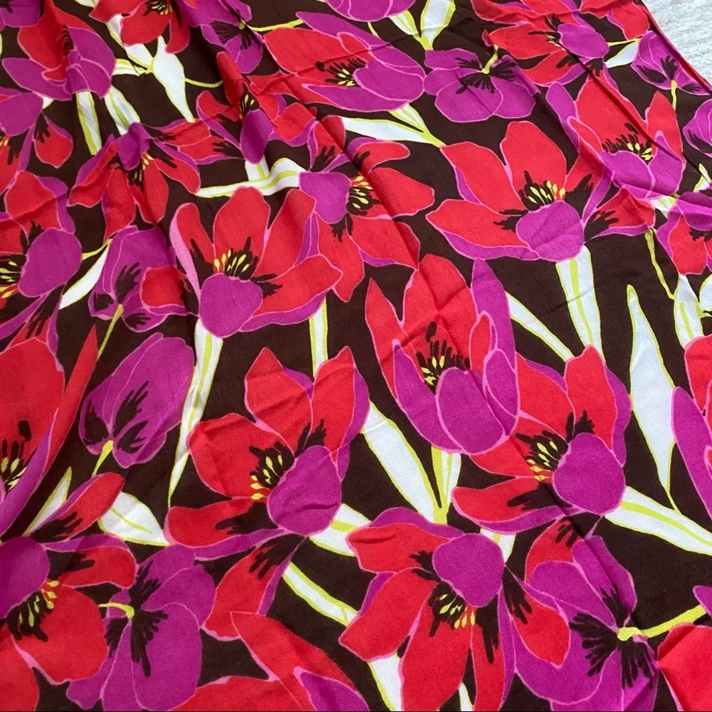 Kate Spade Rio Tropical Floral Scarf